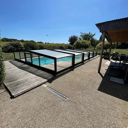 Villa Closerie 3 Etoiles La Poire A Loup, Domaine Avec Piscine