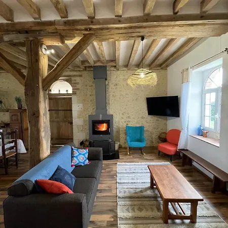 Closerie 3 Etoiles La Poire A Loup, Domaine Avec Piscine * Vaulandry