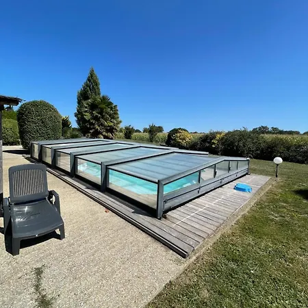 ヴィラ Closerie 3 Etoiles La Poire A Loup, Domaine Avec Piscine *