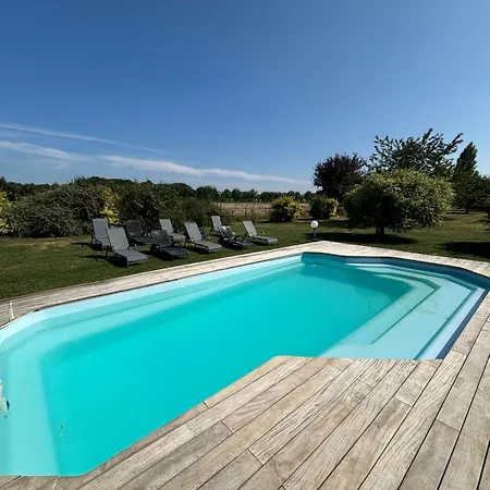 Closerie 3 Etoiles La Poire A Loup, Domaine Avec Piscine * Vaulandry