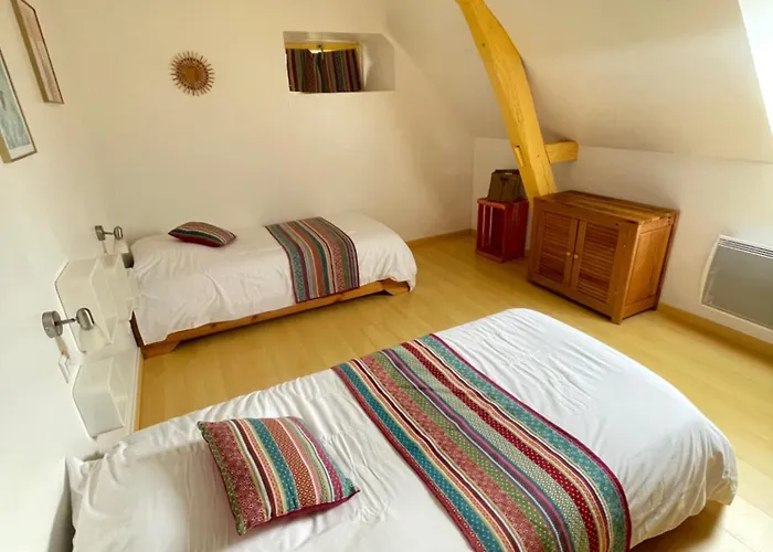 Closerie 3 Etoiles La Poire A Loup, Domaine Avec Piscine 빌라