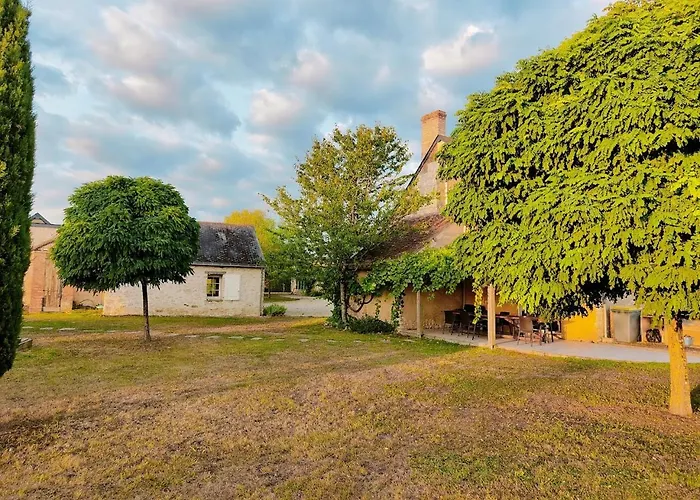 Closerie 3 Etoiles La Poire A Loup, Domaine Avec Piscine * Vaulandry
