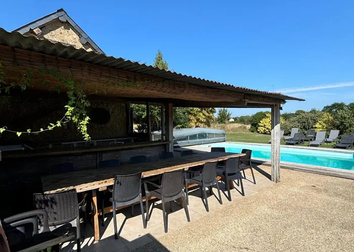 빌라 Closerie 3 Etoiles La Poire A Loup, Domaine Avec Piscine Vaulandry