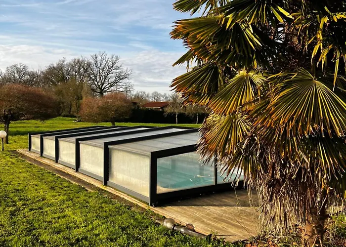 빌라 Closerie 3 Etoiles La Poire A Loup, Domaine Avec Piscine